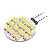 G4 Car Light LED (3528, 1.5W, lúmen (LM) 110, 3000K Temperatura de Cor, 12V, com 24 LEDs, luz branca quente)