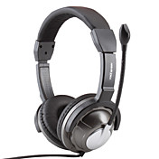 Bass Multimedia Stereo PC leggero cuffie con microfono