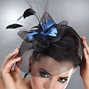 Net Unico Con Fascinators donna piuma
