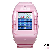 1,3 inch bluetooth quad-band horloge mobiele telefoon