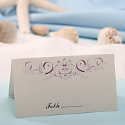 Place Card - Purple Floral Print (Set of 12)