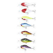 Hard fiske agn Crank Baits 60MM 11G (7 stk / pakke)