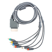 Component AV Cable for Xbox 360 (8ft, Black)