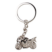 metallo argento portachiavi moto freddo