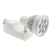 7w 560-600lm 3000-3500K warmes weißes Licht weiße Abdeckung Spur Lampe LED Spot Lampe (85-265V)