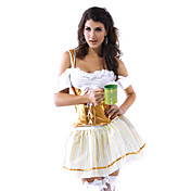Sexy Adult Halloween Oktoberfest Beer Girl Maiden kostume (1 Pieces)