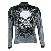 Kooplus hurtig tør Langærmet Cycling Jersey (Skull)
