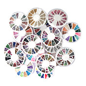 20 PCS Nail Art Dekoration Wheels