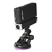 Dual Lens 1080P 2.6 Inch Display Car DVR with Night Vision, Motion Detection