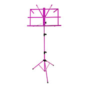 NG - (MS-PL) Purple Folding Portable Music Stand with Bag