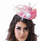 Simple Nylon With Feather/Flower Women's Fascinators