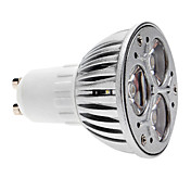 затемняемый GU10 3W 250-280lm 3000-3500K теплый белый свет привели пятно лампы (220)