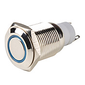 Kfz-Schalter mit blauer LED-Anzeige (12V)