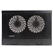 Notebook Heatsink LED Silent USB 2.0 Cooling Pad for 9-17" Laptop