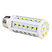 E27 9W 44x5050 SMD 650-700lm 3000-3500K varm hvid lys førte majs pære (220-240V)