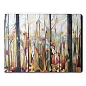 Pintados à mão pintura a óleo da paisagem abstrata