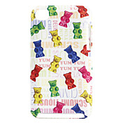 Candy Bear Pattern Soft Case für iPod iTouch 4