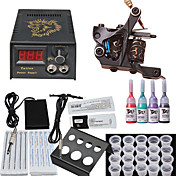 1 Ferro Cast Kit Tatoo Macchina per il rivestimento e sfondo