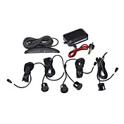 Parking System with 4 Radar+Control Box+LED Display,Black