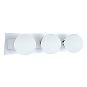 Moderne / Contemporary Iron Wall Light med 3 Lights elektroplet færdig - Max25W