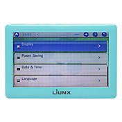 4,3 inch hd touch screen met sleutels mp5 8gb