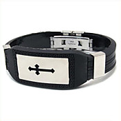 bracciale in acciaio per gli uomini e le donne (6,8 * 5 * 1.5cm)