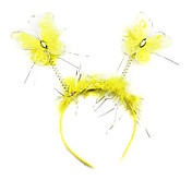Cute Yellow Butterfly Halloween Headpiece (1 piece)