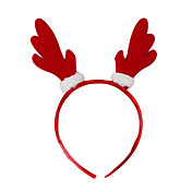 Cute Red Dragon Horns Halloween Headband (1 piece)