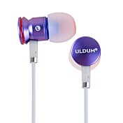 Lila Elf In-Ear-Kopfhörer mit Mikrofon