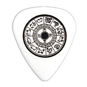 NNPICK - (CSA-10) Compuesto de plástico estándar Forma Guitarra / Bajo Picks/6-pack (Chinese Zodiac-Design)