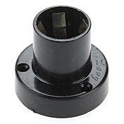E27 LED Light Holder culot Socket (noir)