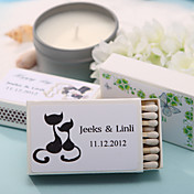 Personalized Matchboxes - Lovely Cats (Set of 12)
