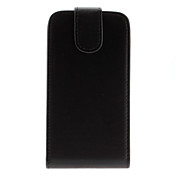 Alta calidad PU Funda de cuero para HTC S720e One X (Negro)