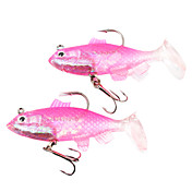 60MM 9G Soft-Fishing Lure (2 Stück / verpackt)
