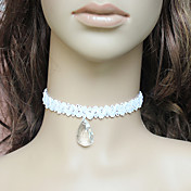 Handmade White Lace Princess Lolita Necklace