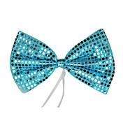 Blue Sequins Bow Halloween Cravat(1 piece)