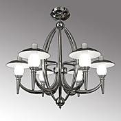 Modern LED Chandeliers with 18 LEDs Chrome Finished