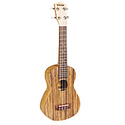 Pylon - (PU-123Z) Multiplex Zebrano Concert Ukulele met tas