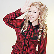 Long Sleeve Black and White and Red Cotton Sweet Lolita Coat