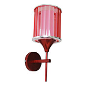 40W E27 Classic Style Wall Light with Acrylic Shade