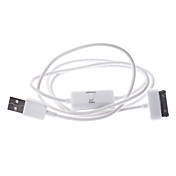 Câble USB Adaptateur Mâle avec interrupteur pour Samsung Galaxy Tab et autres
