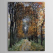 håndmalt oljemaleri avenue landskapet portrett av Claude Monet
