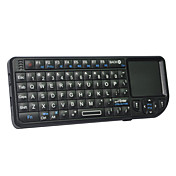 3-in-1 Rii Mini Wireless Handheld Keyboard with Built-in Touchpad Laser Pointer