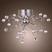 Lámpara Chandelier Moderna de Cristal con 9 Bombillas - EUGENE