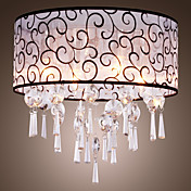 Lámpara Chandelier de Cristal con 10 Bombillas - LAUREL