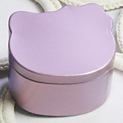Lovely Cat Shape Metal Favor Tin - Set of 12 (More Colors)