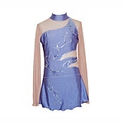 Girl's Figure Grenadine Skating Dress (Blue)