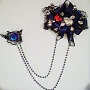 mannen ketting diamanten broche