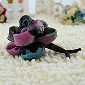 Handmade Black and Pink and Blue Organza 12cm Country Lolita Headdress