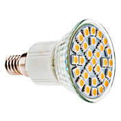 E14 5W 450-29x5050 SMD 3000-3500K 480lm lumière Blanc chaud Ampoule Spot LED (110-240V)